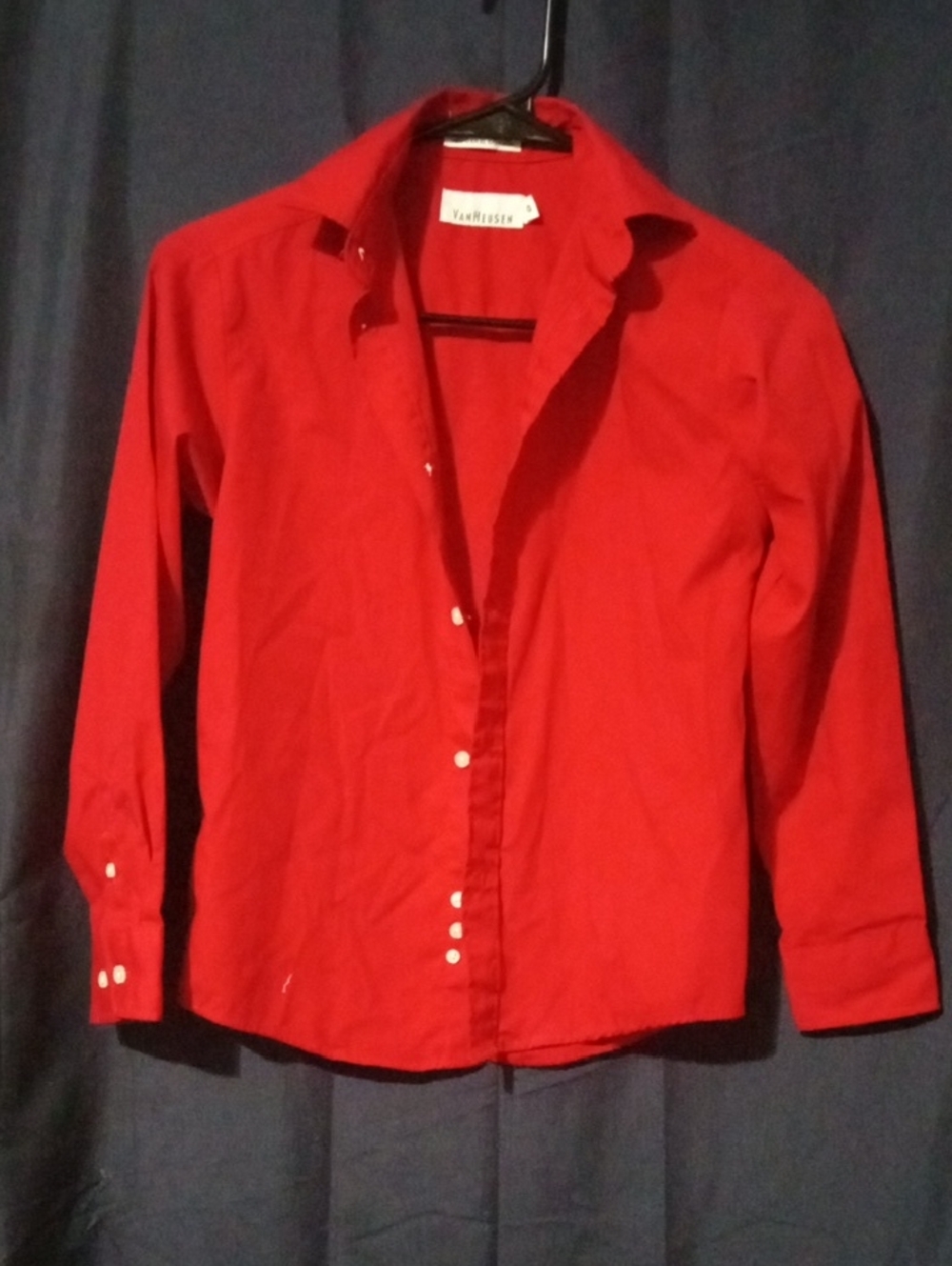 Van Heusen Red Button Down Kids Shirt